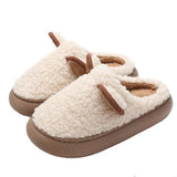 Amozae-back to school outfits Warm Teddy Slippers