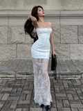 Amozae-dress to impress party dress nye outfits Sexy White Bodycon Dress   YM1369