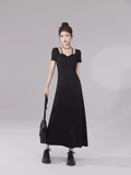 Amozae-dress to impress party dress nye outfits women's black dress YM1552