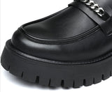 Amozae- Yangdo Chain Detail Chunky Loafers