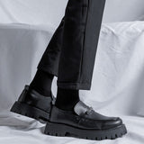 Amozae- Yangdo Chain Detail Chunky Loafers