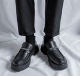 Amozae- Yangdo Chain Detail Chunky Loafers