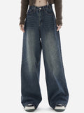 Amozae-Vintage Baggy Boyfriend Jeans mit Wascheffekt- Streetwear y2k outfits Fall Outfits Christmas Thanksgiving Gift New Year's Eve