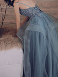 Amozae-nye outfits back to school dress  Beaded Lace Applique Multilayered Tulle Maxi Dress
