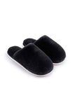 Amozae-Solid Color House Plush Slippers