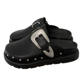 Amozae-back to school outfits Bad Manners Slip-On Shoes