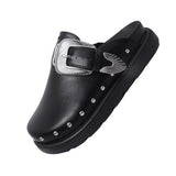 Amozae-back to school outfits Bad Manners Slip-On Shoes