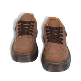 Amozae-back to school outfits Brown Aesthetic Platform Oxford Shoes