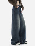 Amozae-Vintage Baggy Boyfriend Jeans mit Wascheffekt- Streetwear y2k outfits Fall Outfits Christmas Thanksgiving Gift New Year's Eve