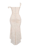 Amozae-nye outfits back to school dress  Cesca Vintage Cream Floral Maxi Dress