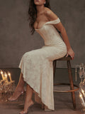 Amozae-nye outfits back to school dress  Cesca Vintage Cream Floral Maxi Dress