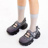 Amozae-back to school outfits Future World Aesthetic Platform Sandals