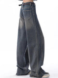 Amozae-2000er Y2K Vintage Baggy Boyfriend Jeans mit Wasch Effekt- Streetwear y2k outfits Fall Outfits Christmas Thanksgiving Gift New Year's Eve