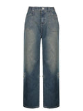 Amozae-Blue denim baggy boyfriend jeans- Streetwear y2k outfits Fall Outfits Christmas Thanksgiving Gift New Year's Eve