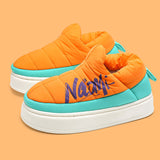 Amozae-Back To School Gifts Aesthetic Flat Fluffy Boot