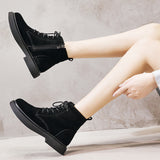 Amozae-Back To School Gifts Velvet Boots