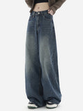 Amozae-Vintage Baggy Boyfriend Jeans mit Wascheffekt- Streetwear y2k outfits Fall Outfits Christmas Thanksgiving Gift New Year's Eve
