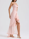 Amozae-nye outfits back to school dress  Gabriella Ruffled Front Dress