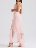 Amozae-nye outfits back to school dress  Gabriella Ruffled Front Dress