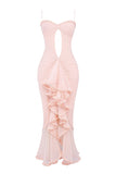 Amozae-nye outfits back to school dress  Gabriella Ruffled Front Dress