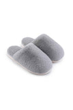 Amozae-Solid Color House Plush Slippers