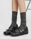 Amozae-back to school outfits Grunge Sleaze Ballet Flats