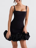 Amozae-nye outfits back to school dress  Lilou Ruffle Hem Dress