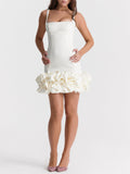Amozae-nye outfits back to school dress  Lilou Ruffle Hem Dress
