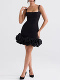 Amozae-nye outfits back to school dress  Lilou Ruffle Hem Dress