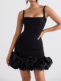 Amozae-nye outfits back to school dress  Lilou Ruffle Hem Dress