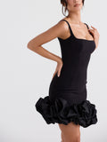 Amozae-nye outfits back to school dress  Lilou Ruffle Hem Dress