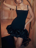 Amozae-nye outfits back to school dress  Lilou Ruffle Hem Dress