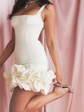Amozae-nye outfits back to school dress  Lilou Ruffle Hem Dress