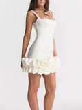 Amozae-nye outfits back to school dress  Lilou Ruffle Hem Dress
