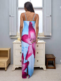 Amozae-nye outfits back to school dress  Lily Floral Slip Dress