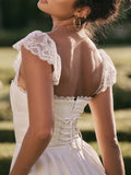 Amozae-nye outfits back to school dress  Kaia Ivory A-Line Mini Dress