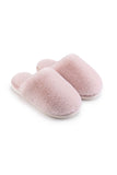 Amozae-Solid Color House Plush Slippers