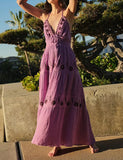 Amozae-nye outfits back to school dress  Real Love Embroidered Dress