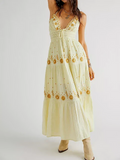 Amozae-nye outfits back to school dress  Real Love Embroidered Dress