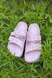 Amozae-Solid Buckle EVA Sandals