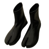 Amozae-back to school outfits Split Toe Tabi Flat Boots