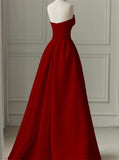 Amozae-nye outfits back to school dress  Strapless High Slit Glitter Tulle Maxi Dress