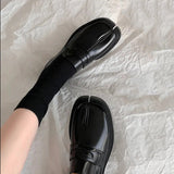 Amozae-back to school outfits London Bridge Split Toe Tabi Loafers