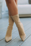 Amozae--Nordic Fitted Booties-Nude