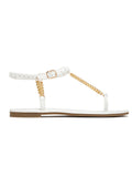 Amozae-Metal Chain Flat Sandals