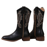 Amozae-back to school outfits Road To Rideout Embroidery Cowboy Boots