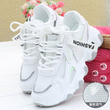 Amozae- Pop Shoes Women's Fashion  Women's Shoes Versatile Sports Shoes Show Foot Spring Summer Mesh Breathable Shoes Women's Shoes