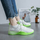 2020 Women Sneakers Flats Casual Lighted Shoes Woman Breathable Mesh Sneakers Shoe Sports Soft Chaussures Office Students Shoes
