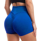 Amozae-Back to school     Female Shorts   New High-Quality High Waist Sports Shorts Workout Fitness Breathable Comfortable Solid Color Shorts