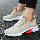 Amozae  Men's Mesh Breathable Running Shoes Gym Sneakers Outdoor Comfortable Fitness Trainer Sport Lightweight Walking Jogging Shoes